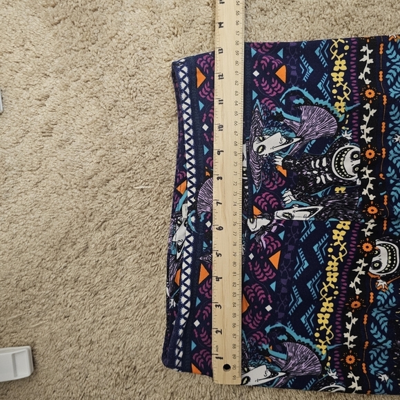 Lularoe Nightmare Before Christmas Leggings Size One Size - Picture 3 of 10